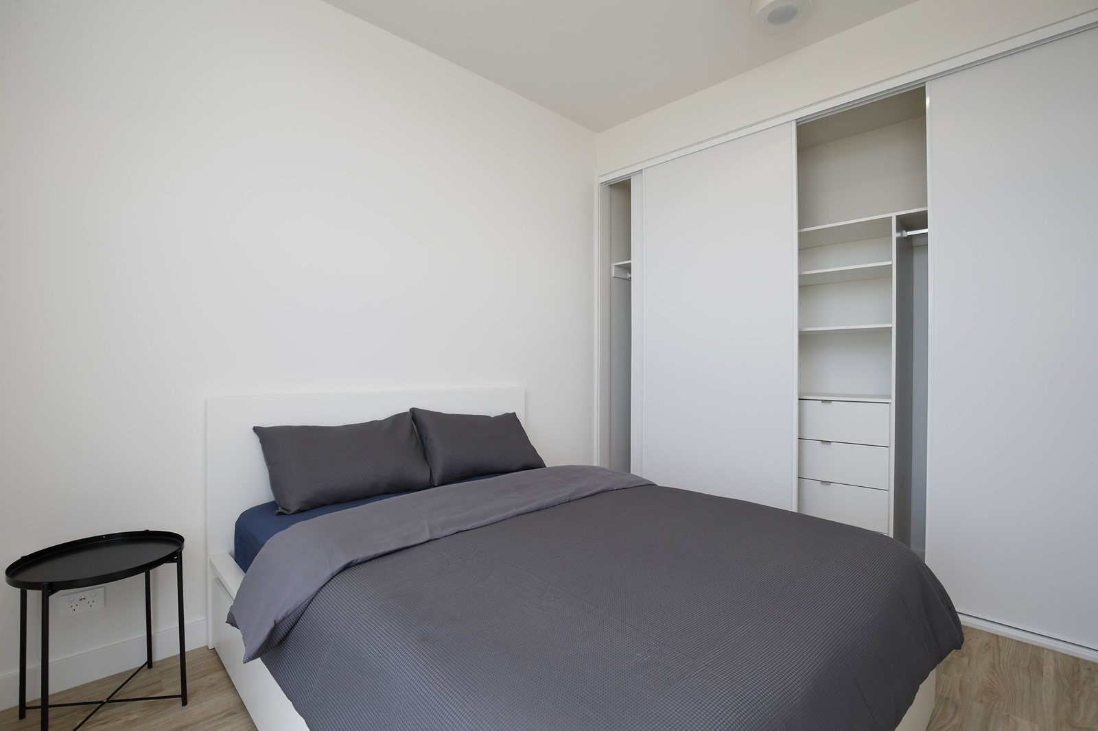 Bedroom with built-in robe, Market Road, Werribee